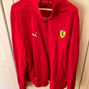 Puma Ferrari sweatshirt.